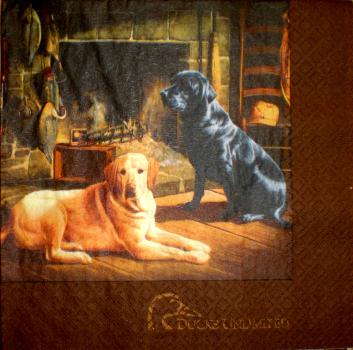 039 Dogs - 3-ply - Ducks Unlimited